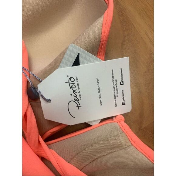 Peixoto Pink Bikini Top - Picture 3 of 8